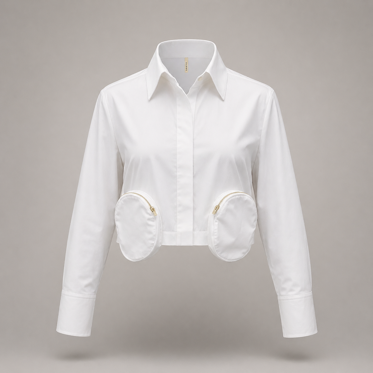 CAMISA  CROPPED ESTRUCTURADA