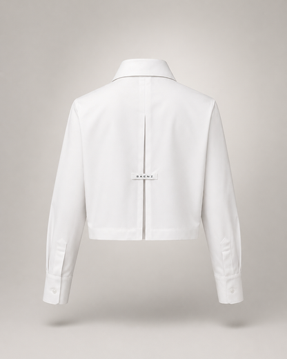 CAMISA  CROPPED ESTRUCTURADA